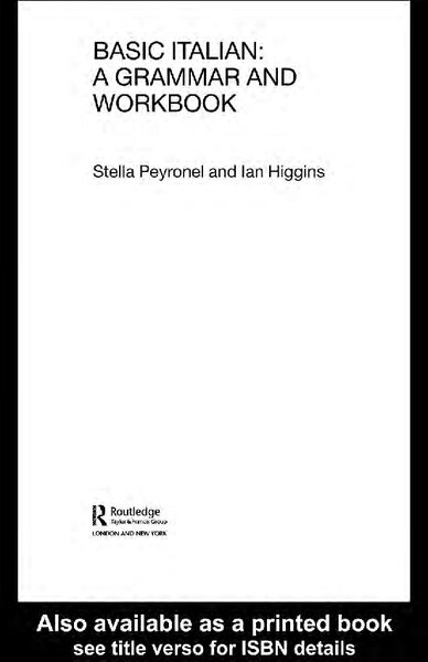 Basic Italian  A Grammar and Workbook ( PDFDrive )