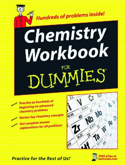 Chemistry workbook for dummies