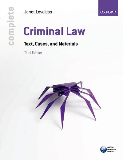Complete Criminal Law  Text, Cases, and Materials ( PDFDrive )