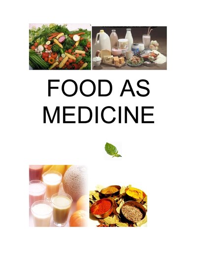 food as medicine