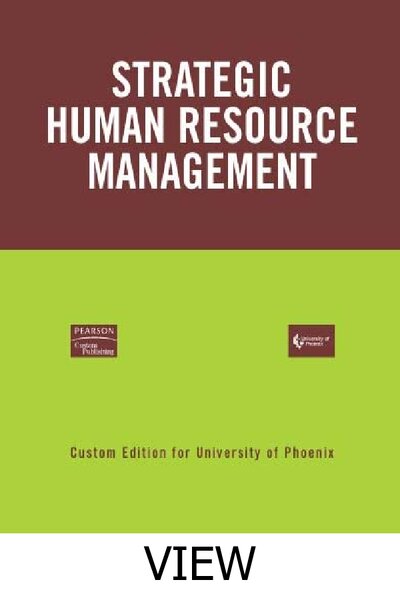 Strategic Human Resource Management view